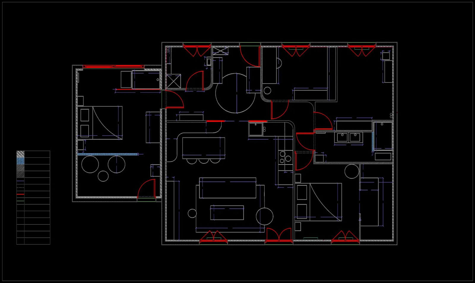 Plan d’aménagement de la maison